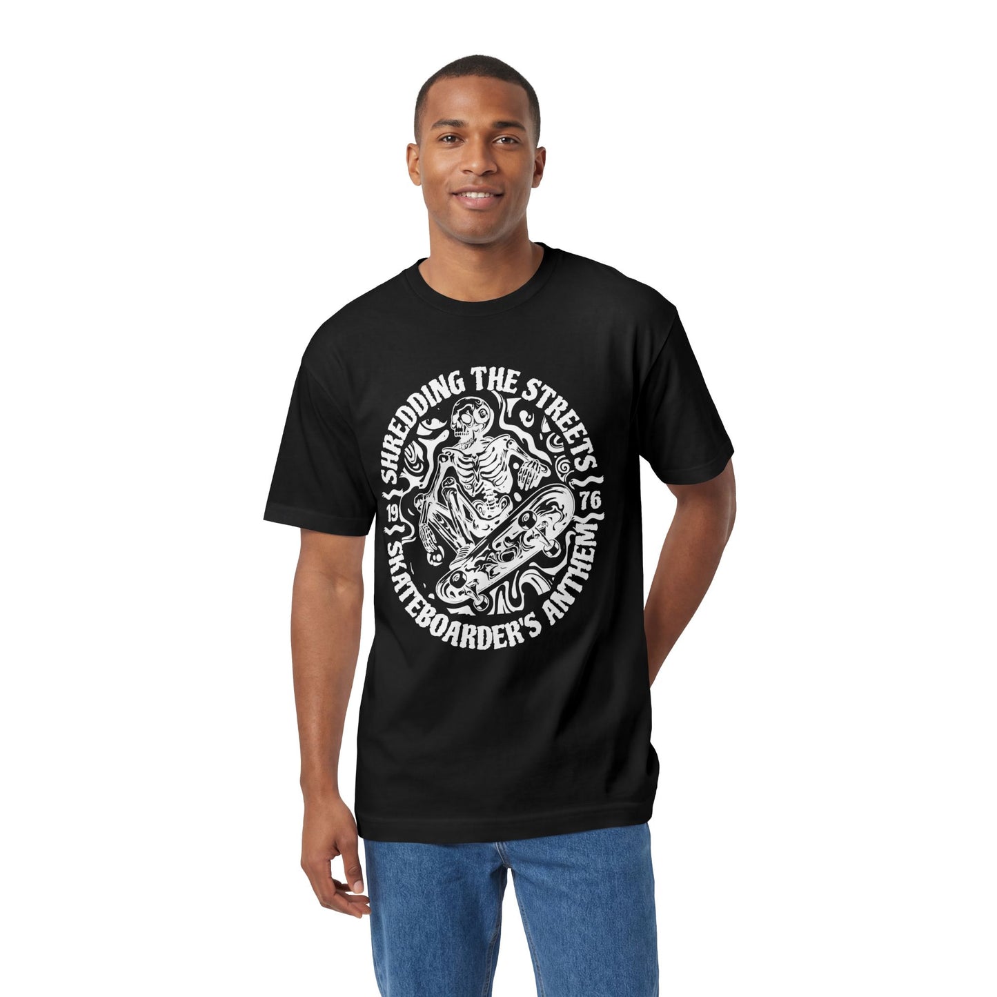 Skate Anthem Shredding Streets Tee