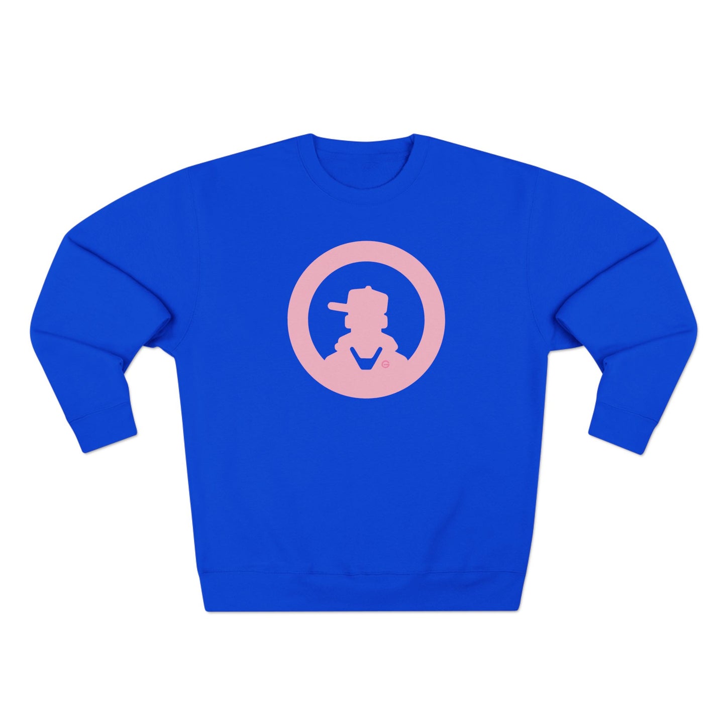 Pink Silhouette Crewneck Sweatshirt