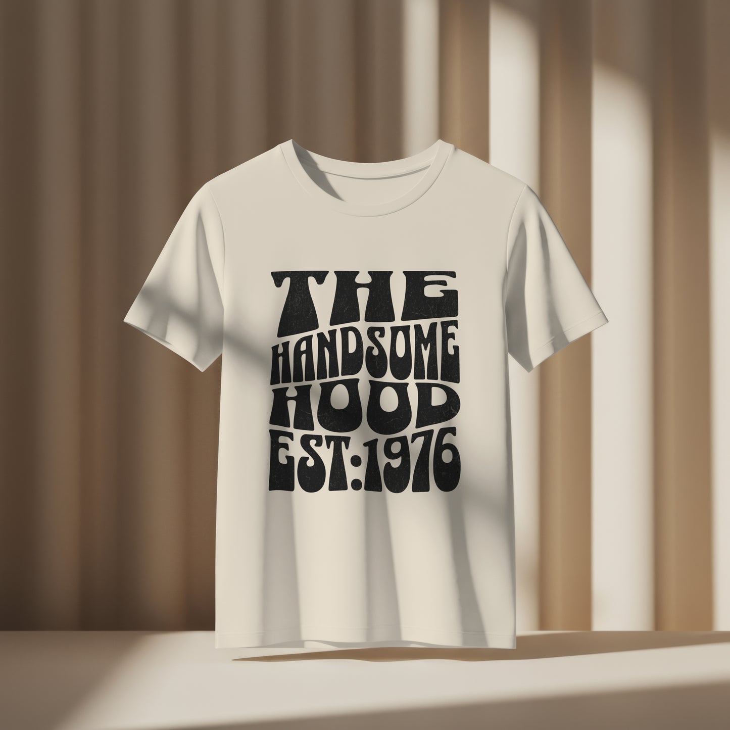 THE HANDSOME HOOD UNISEX T-SHIRT 1976
