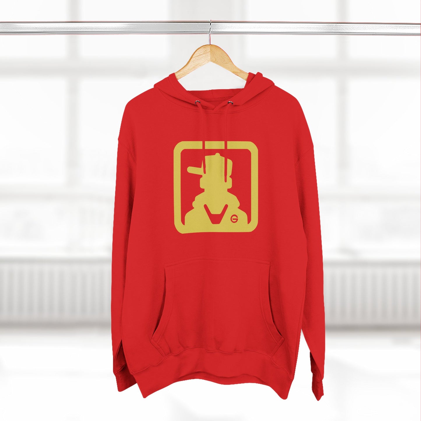 Gold Cowboy Western Hoodie Pullover