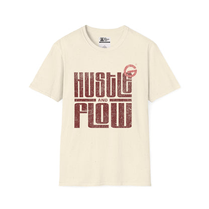 Hustle Flow Motivational Streetwear Tee