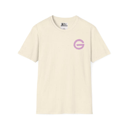 T-Shirt — Minimal Pink 'G' Logo Tee