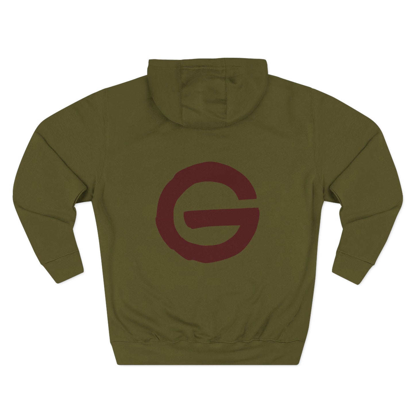 Minimalist 'G' Logo Hoodie Three-Panel