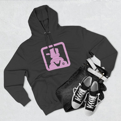Pastel Pink Cat Hoodie