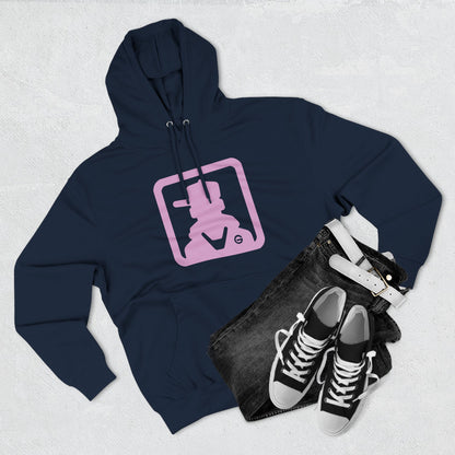 Pastel Pink Cat Hoodie