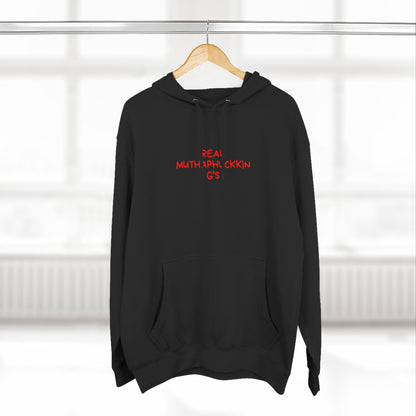 Red Brushstroke G Logo Hoodie