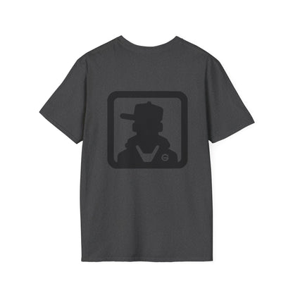 Minimal Monochrome Silhouette Logo Tee