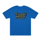 The Handsome Hood Tee — Vintage Military Green Graphic T-Shirt