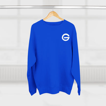Crewneck Sweatshirt Minimal Logo Casual Pullover