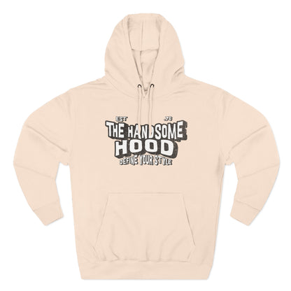 Handsome Hood Retro Script Hoodie
