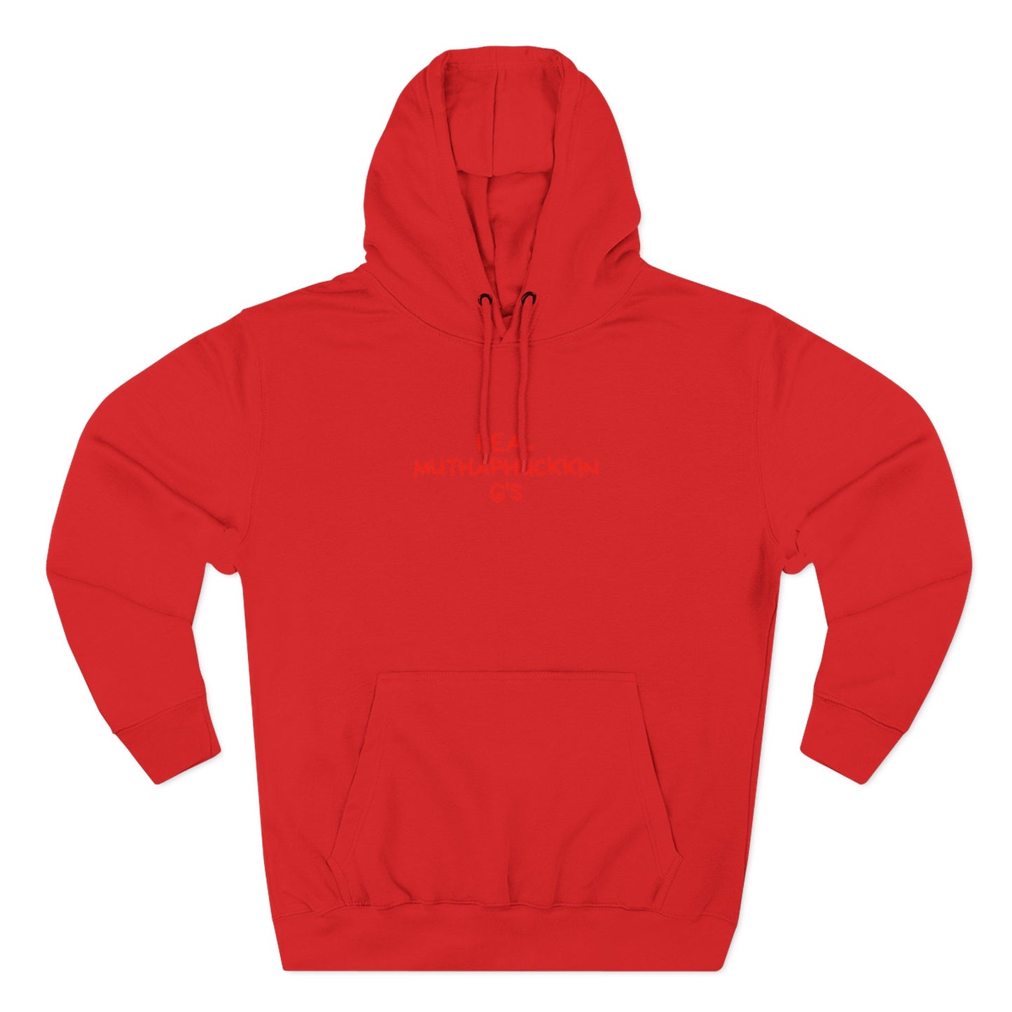 Red Brushstroke G Logo Hoodie