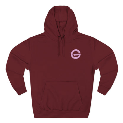 Hustle Flow Pink Graphic Hoodie