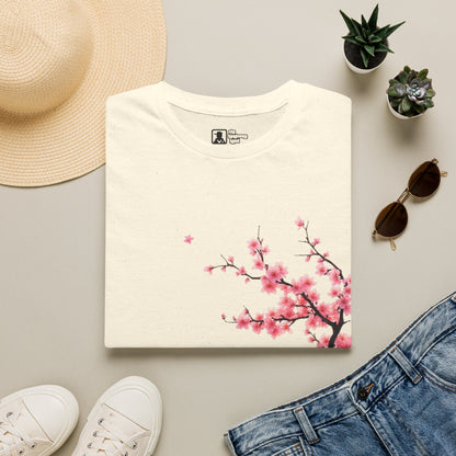 Cherry Blossom T-Shirt — Pink Sakura Floral Tee