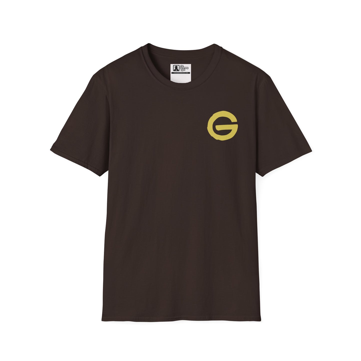T-Shirt Minimal Gold 'G' Logo Tee