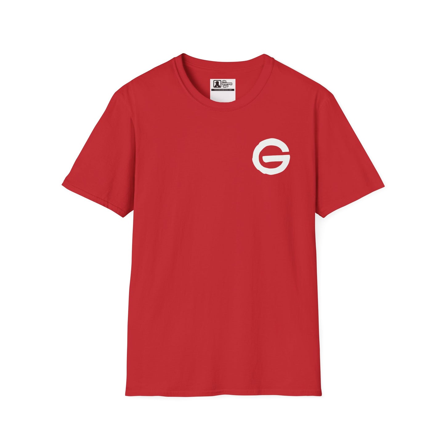 Plain White T-Shirt Minimal Crew Neck Tee