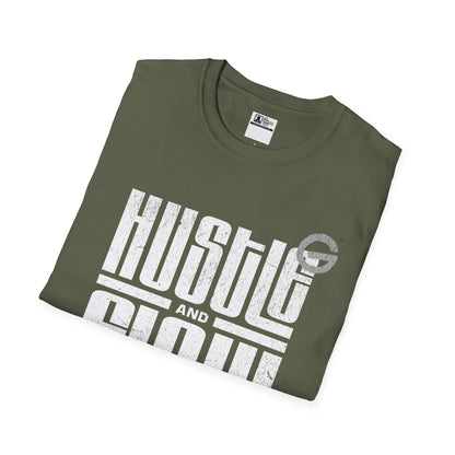 Hustle Flow Motivational Graphic Tee
