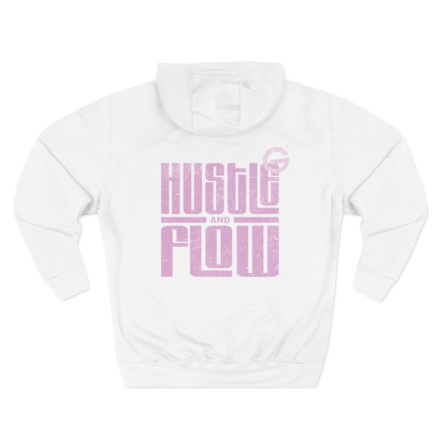 Hustle Flow Pink Graphic Hoodie