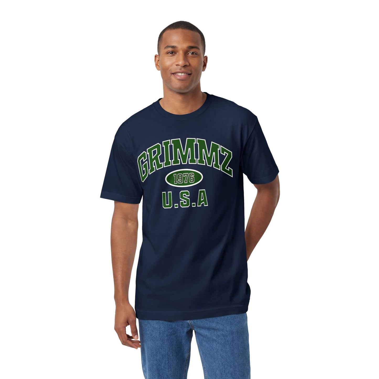 Grimmz USA Vintage Football Tee