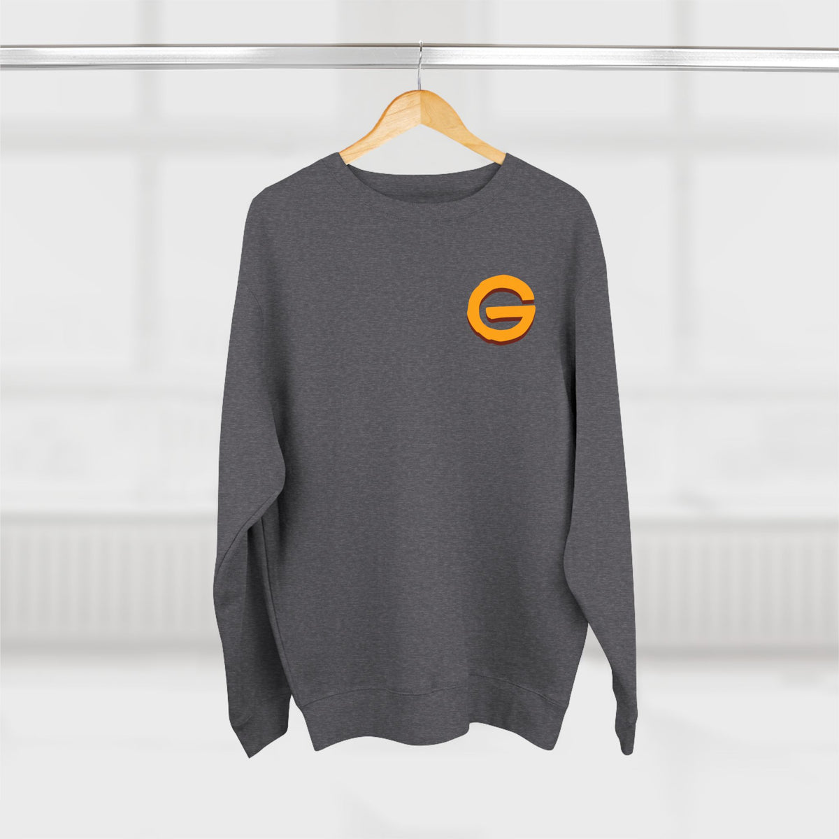 GRIMMYZ Skull Skateboard Crewneck Sweatshirt