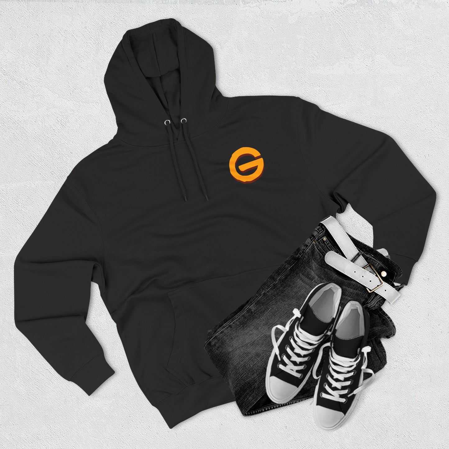 Weirdo Graphic Hoodie — Retro Skate Cartoon Fleece Pullover