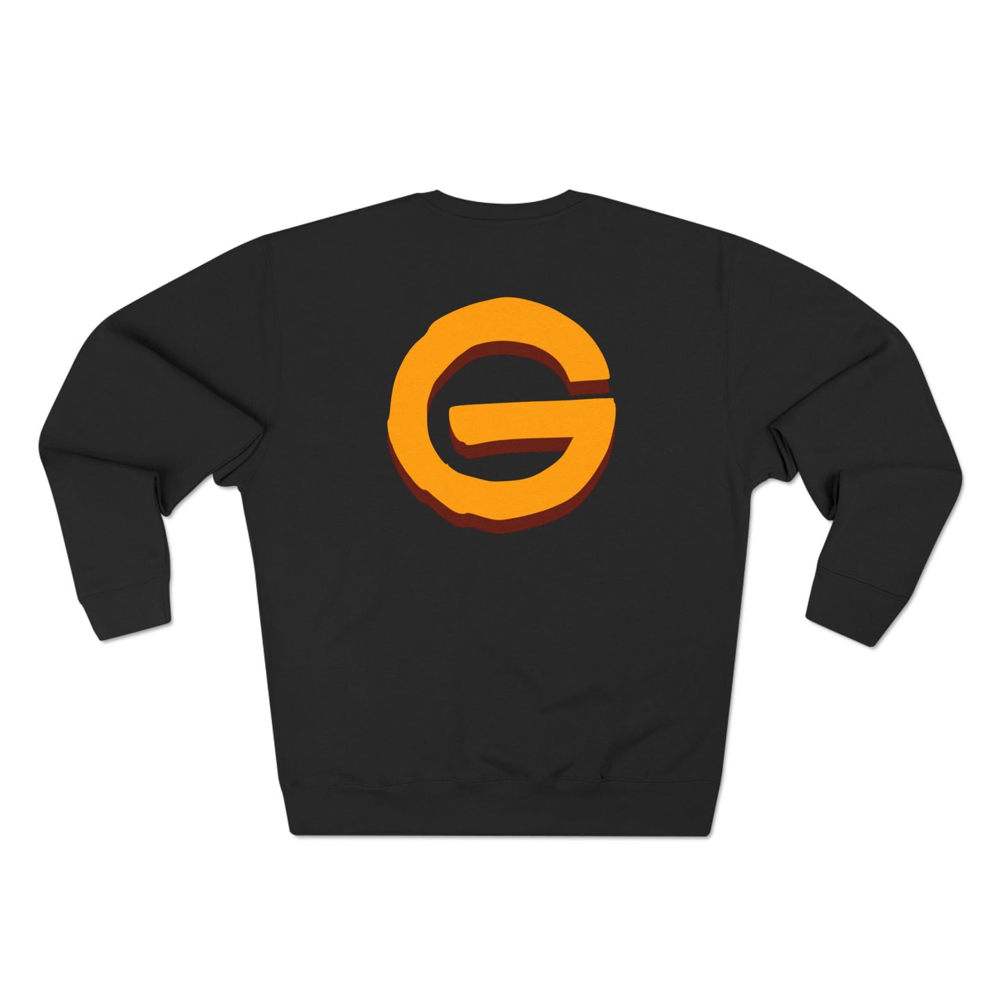 Grimmz Crewneck Sweatshirt — Bold Orange Logo Streetwear