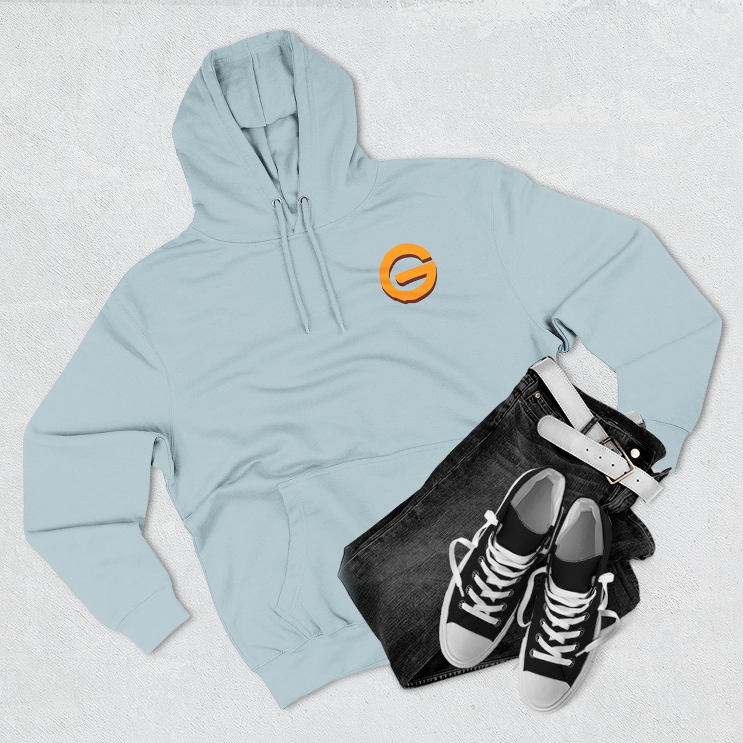 Weirdo Graphic Hoodie — Retro Skate Cartoon Fleece Pullover