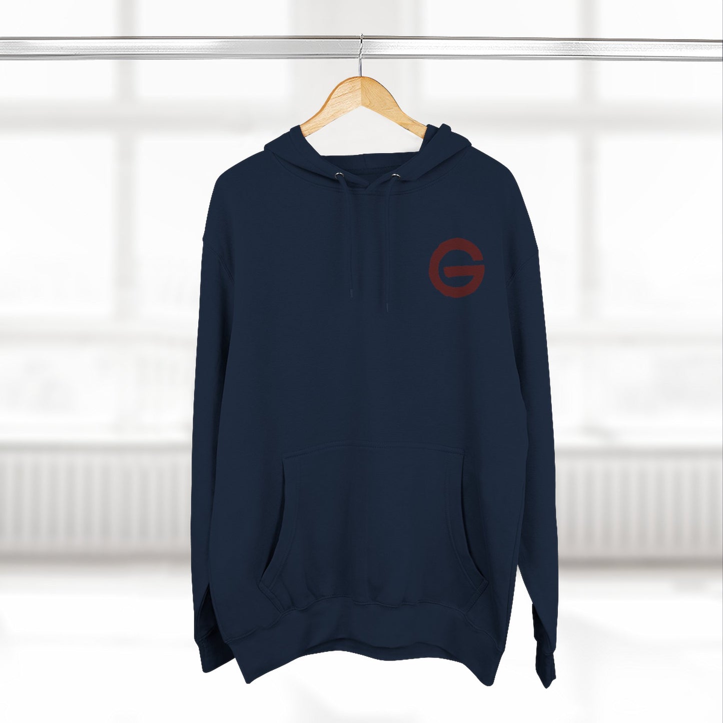 Minimalist 'G' Logo Hoodie Three-Panel