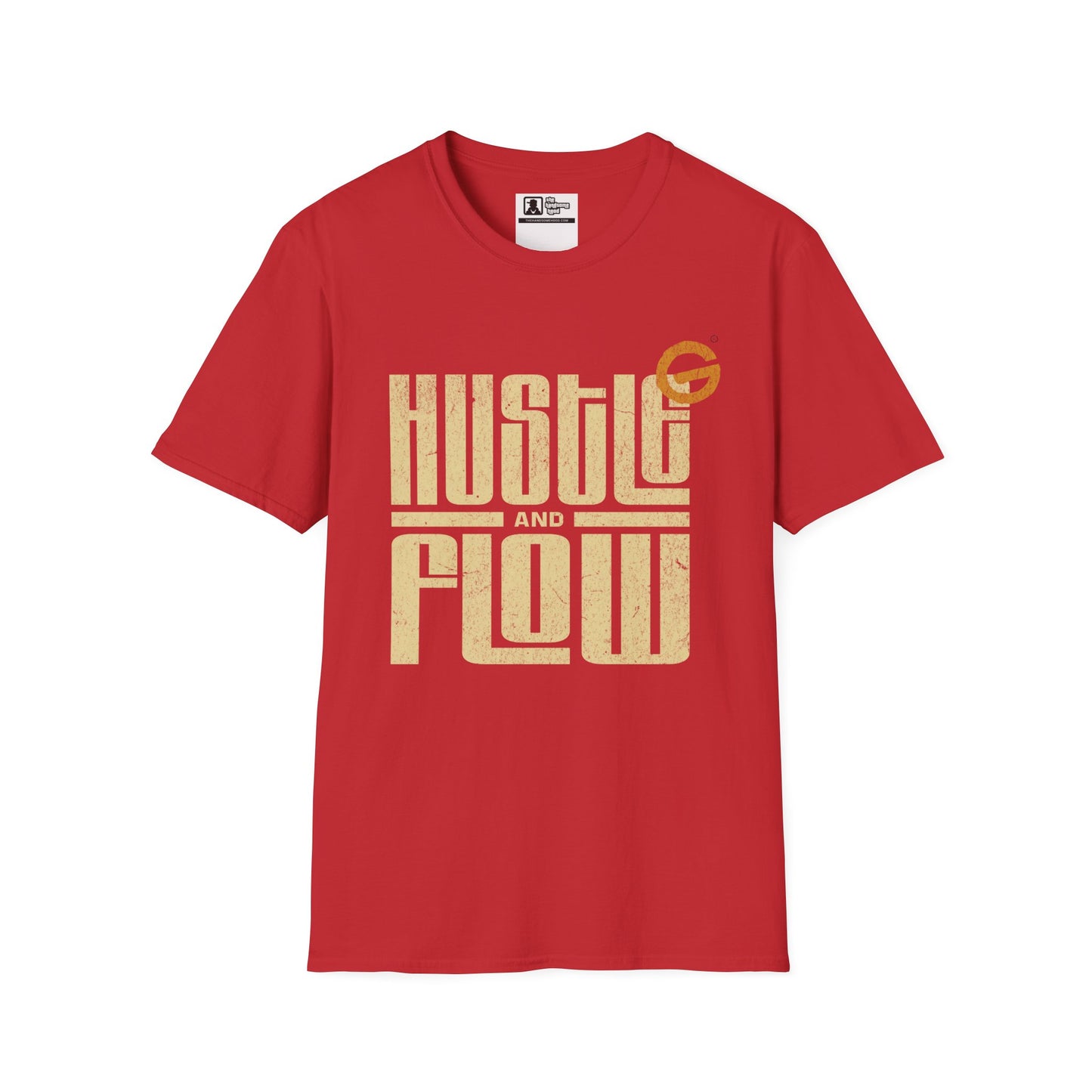 Hustle Flow Retro Gold Tee