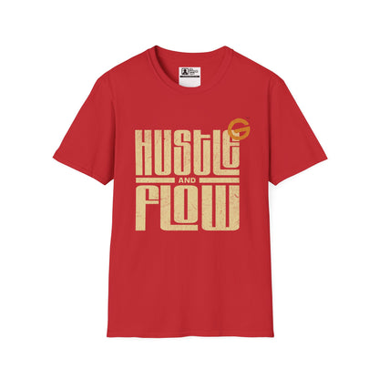 Hustle Flow Retro Gold Tee