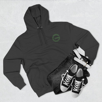 Minimalist Green 'G' Logo Hoodie