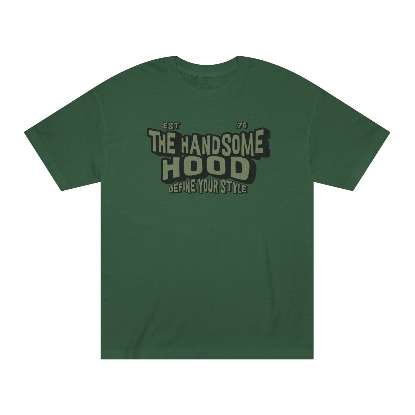 Handsome Hood Vintage Green Tee