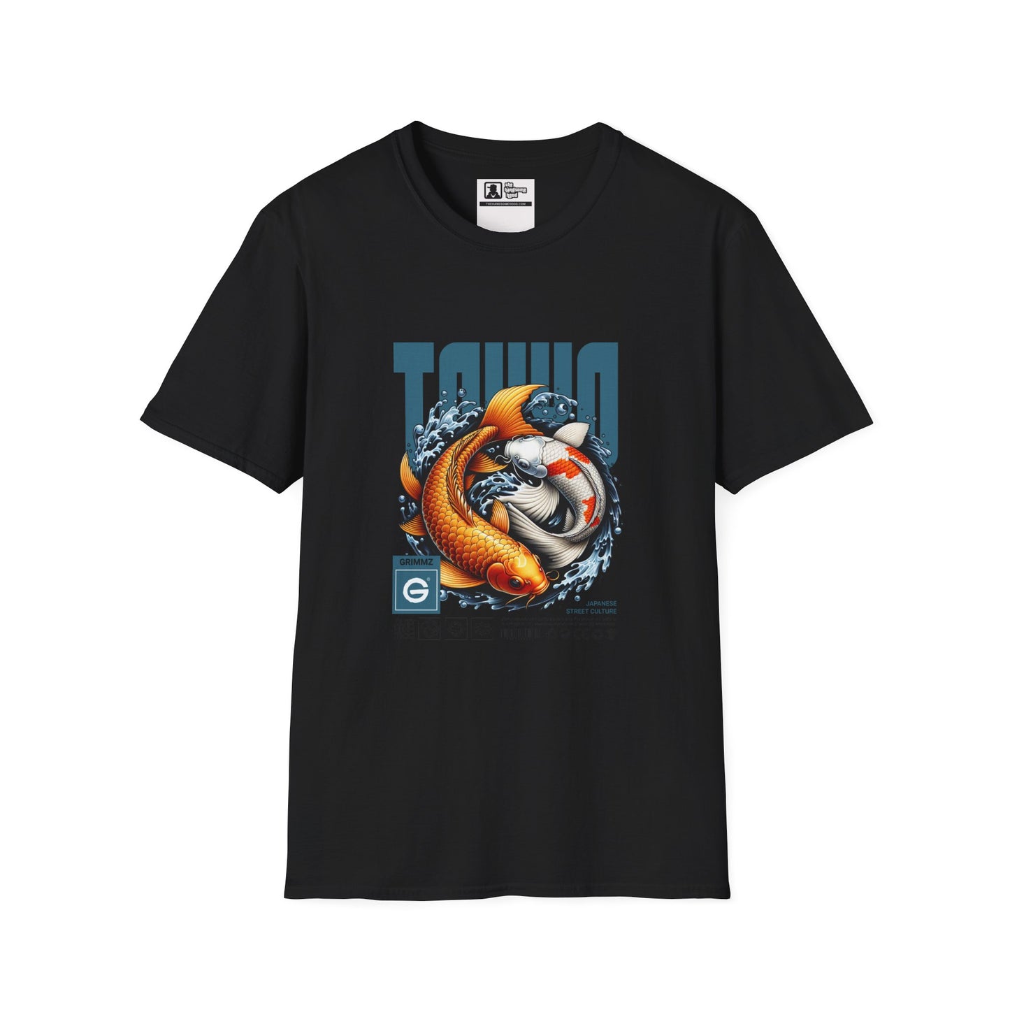 Koi Yin-Yang Kyoto Graphic Tee