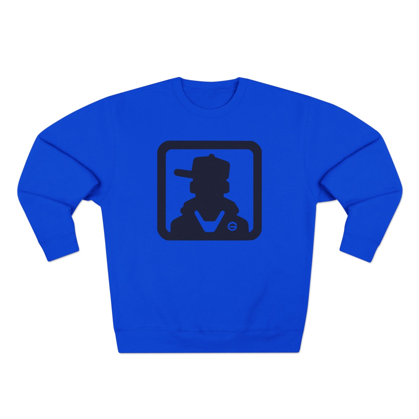 Vintage Detective Silhouette Crewneck Sweatshirt