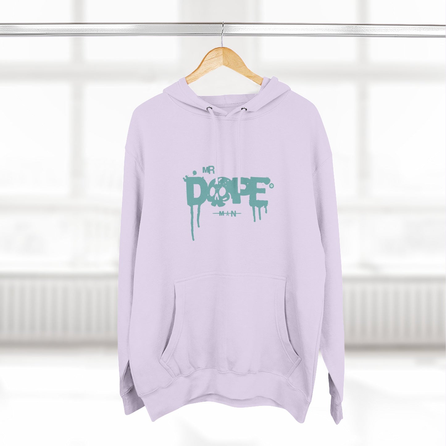 Dope Skull Fleece Hoodie Graphic Streetwear