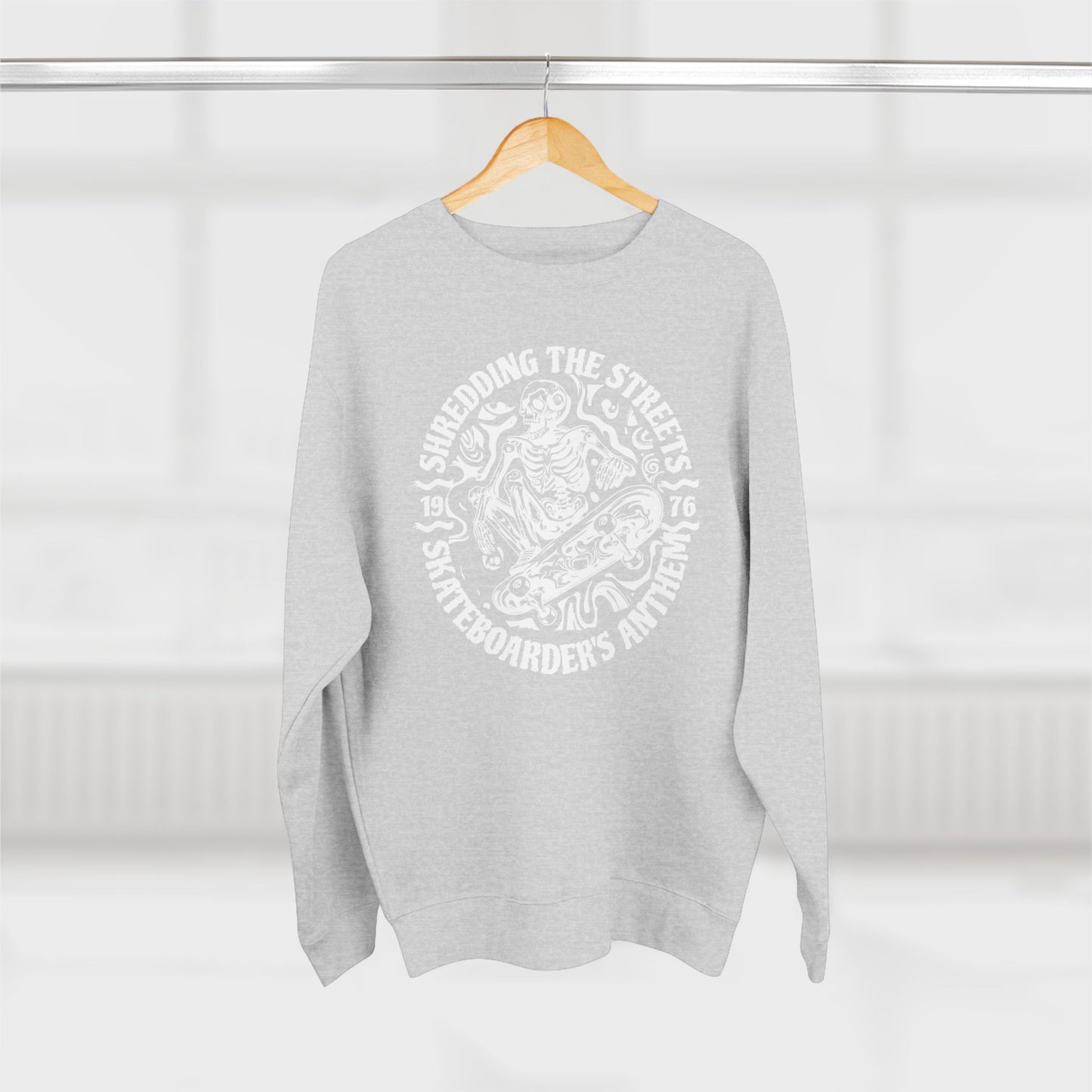 Skate Anarchy Shredding Streets Sweatshirt