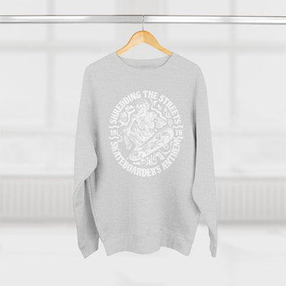 Skate Anarchy Shredding Streets Sweatshirt