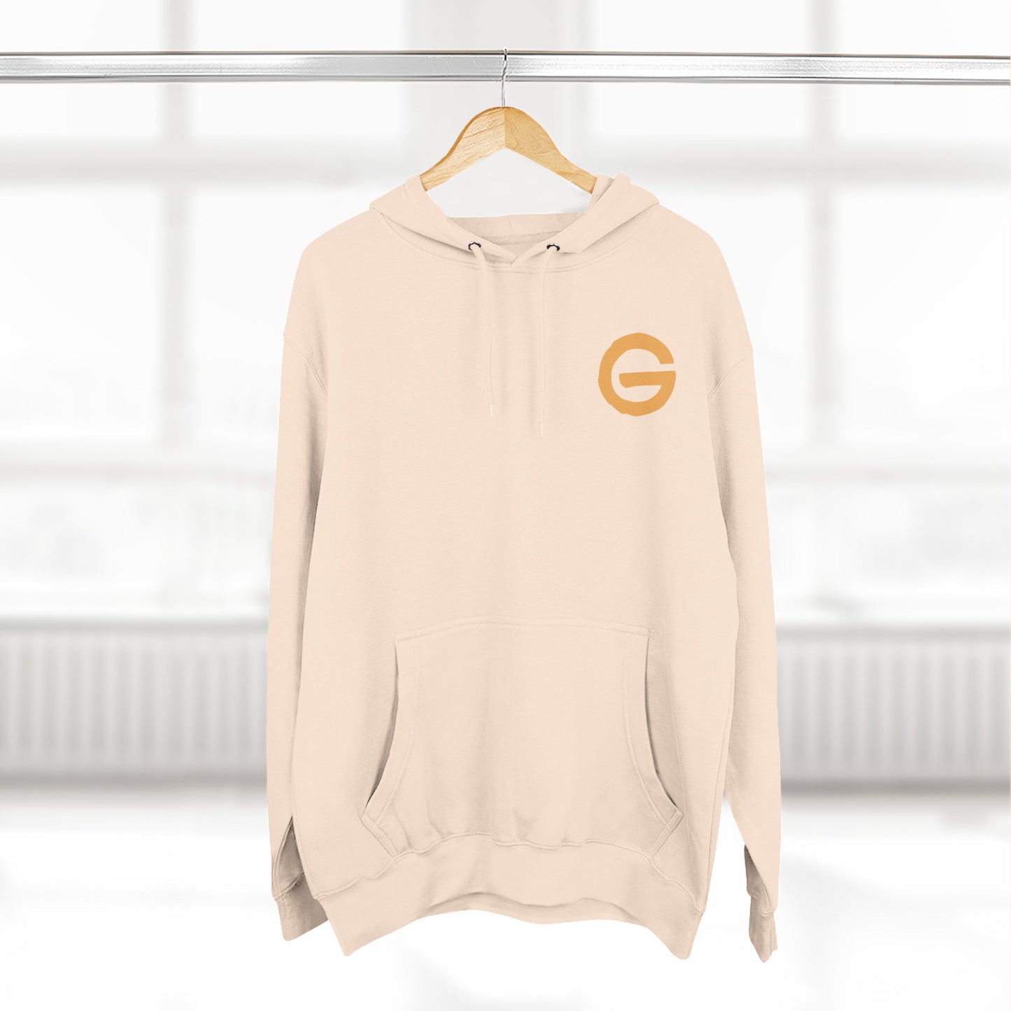 Hustle Flow Retro Gold Hoodie