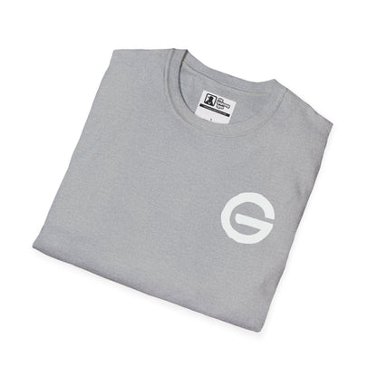 Plain White T-Shirt Minimal Crew Neck Tee