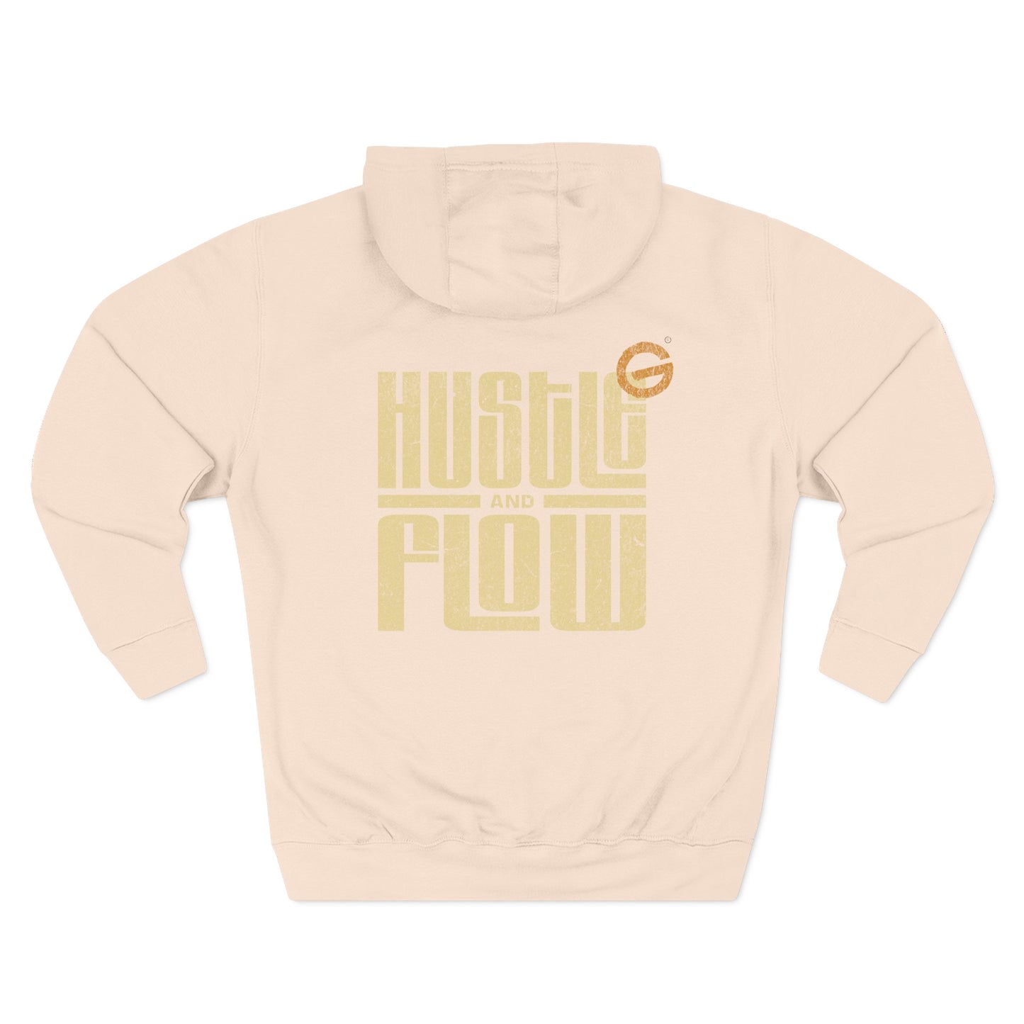 Hustle Flow Retro Gold Hoodie