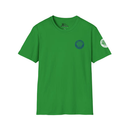 Glade Laksen Kvalitetsfisk T-Shirt — Vintage Salmon Fishing Tee