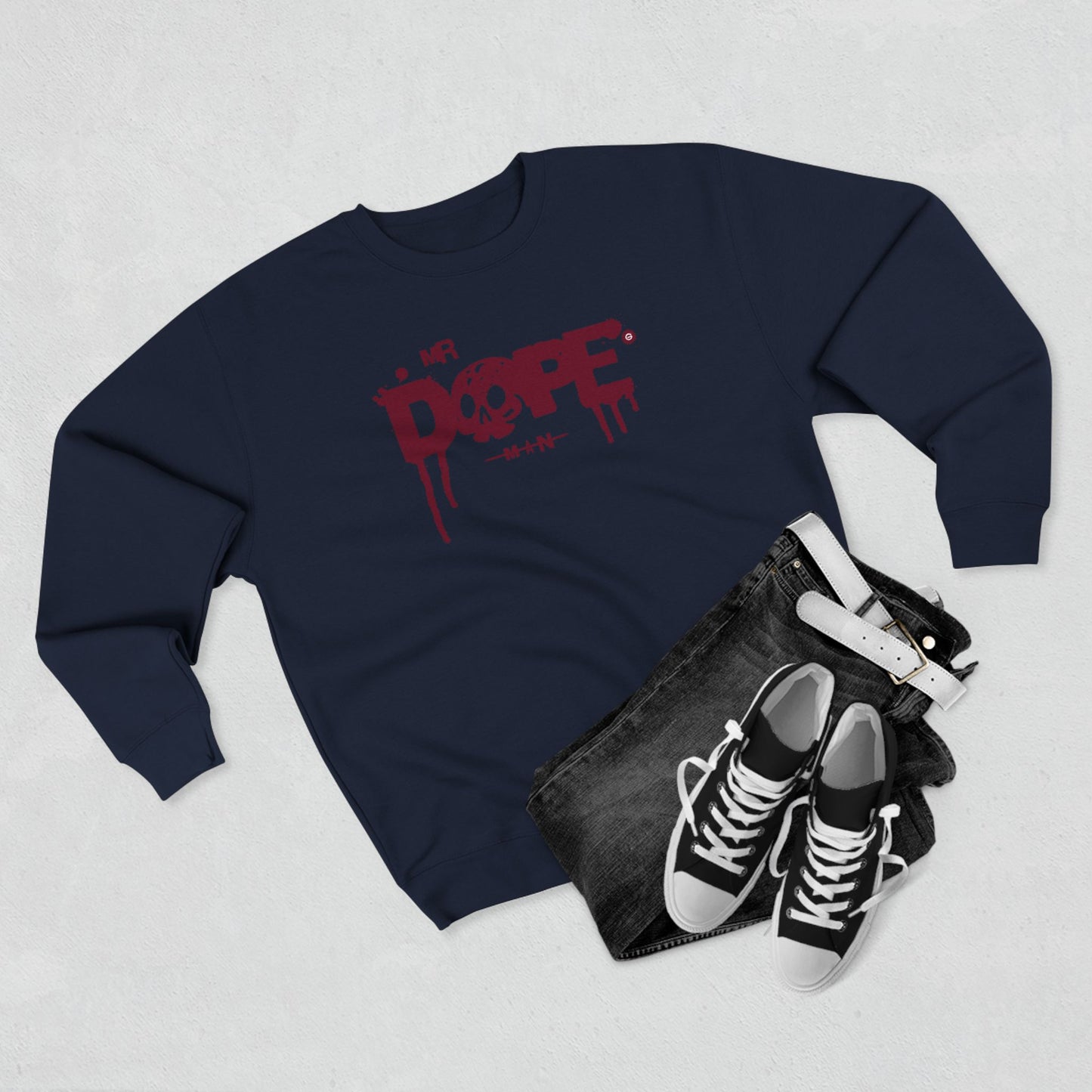 Mr dope man Unisex Crewneck Sweatshirt