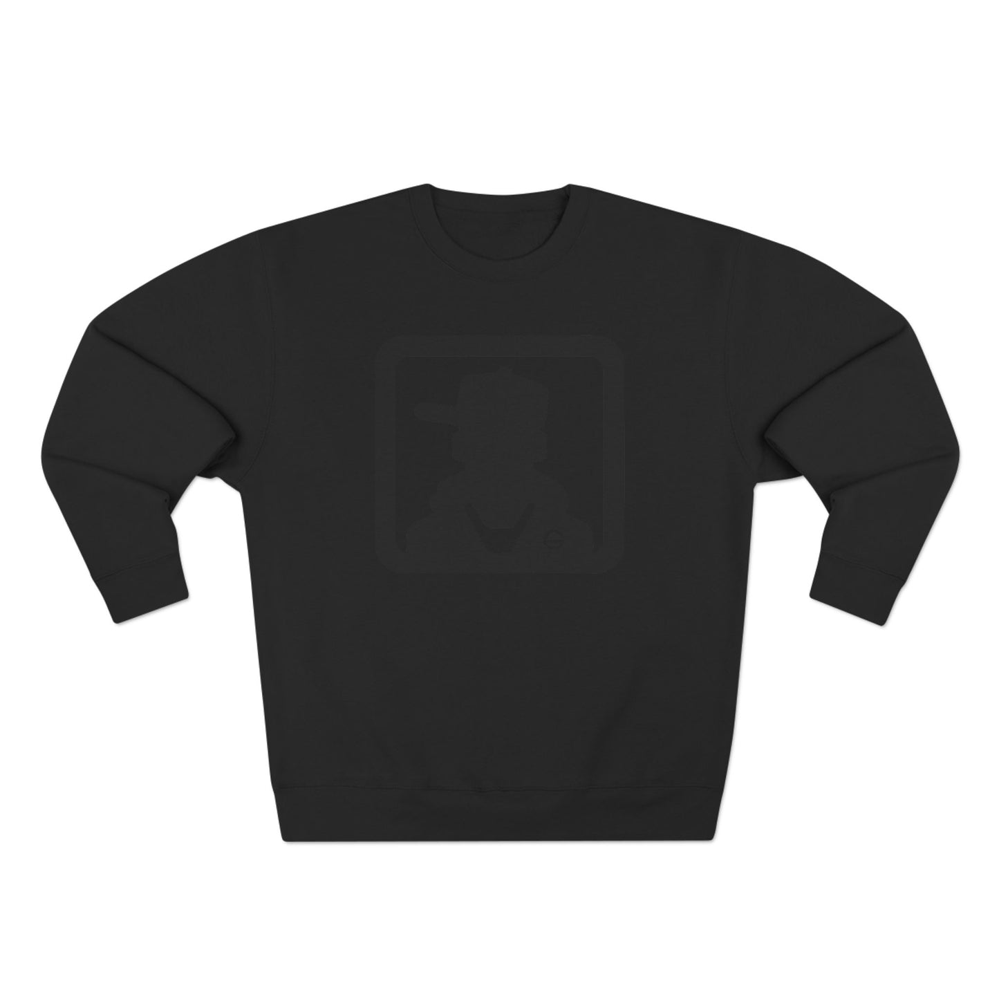 Vintage Detective Silhouette Crewneck Sweatshirt