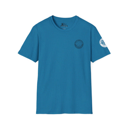 Glade Laksen Kvalitetsfisk T-Shirt — Vintage Salmon Fishing Tee