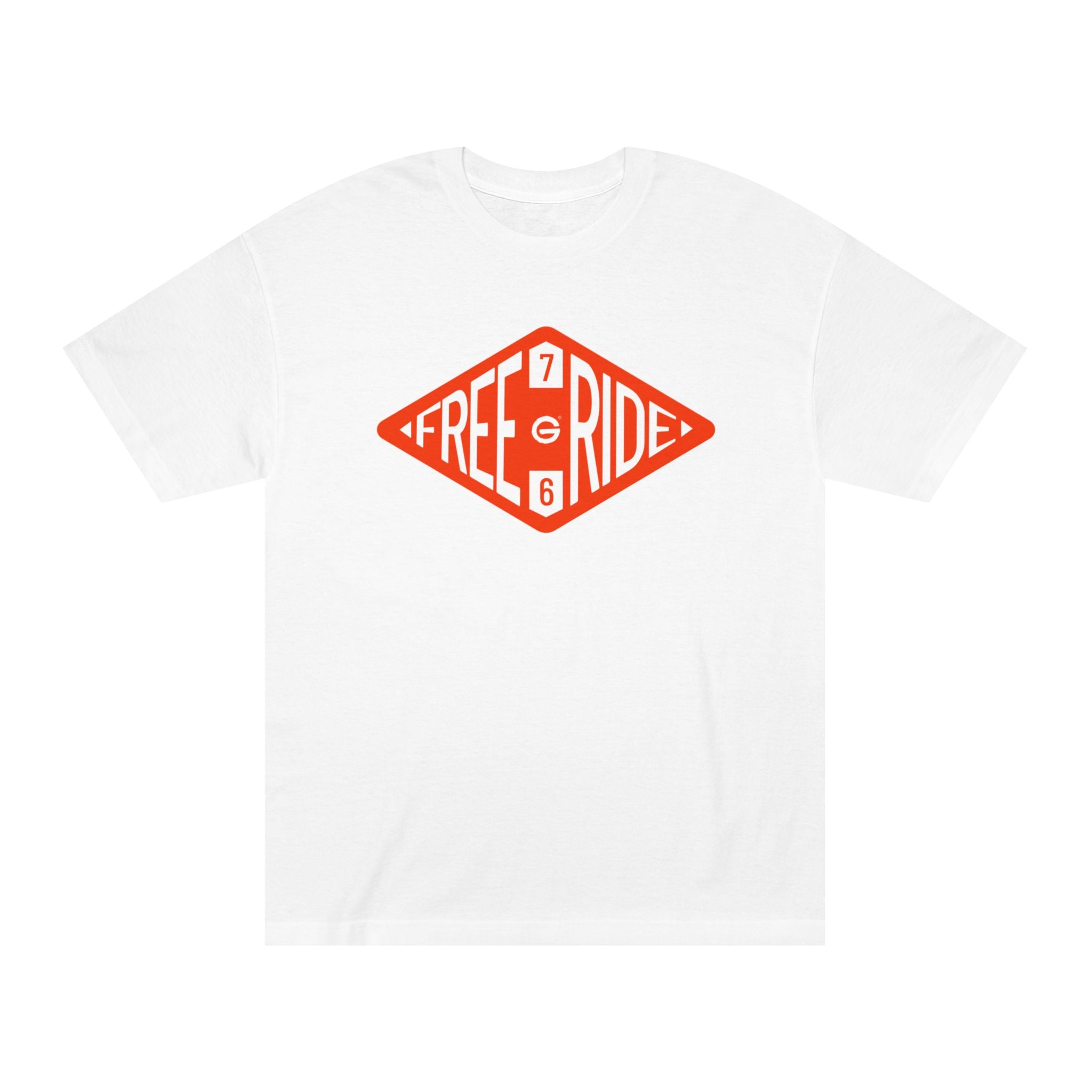 Free Ride 766 Retro Logo Tee — Vintage Surf/Skate Graphic T-Shirt