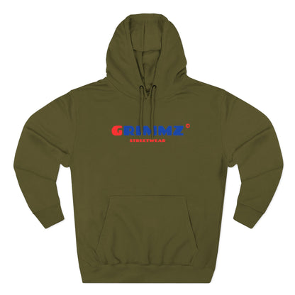 GRIIMZ Bold Red Blue Hoodie