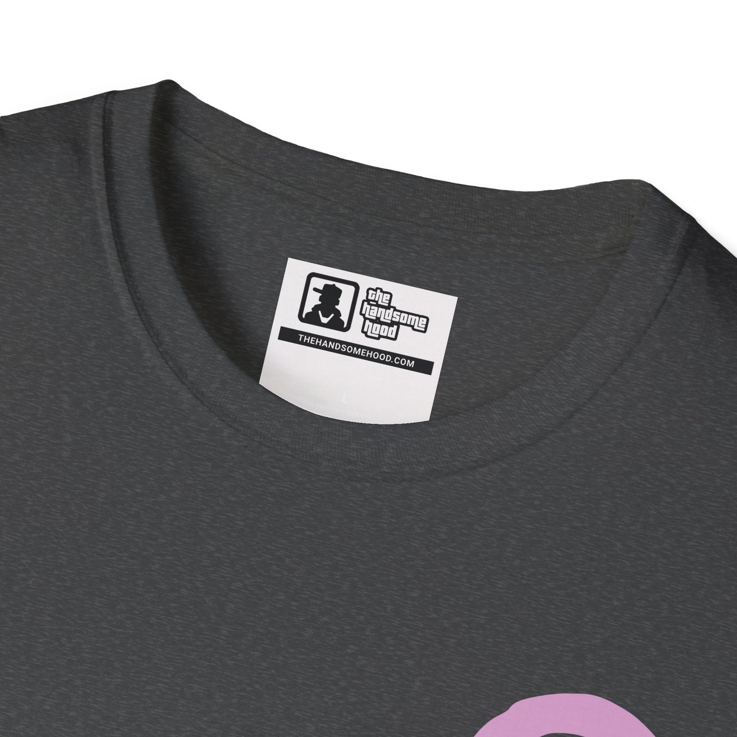 T-Shirt — Minimal Pink 'G' Logo Tee