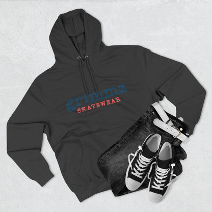Grimmz Skatewear Fleece Hoodie — Vintage Skate Logo Pullover