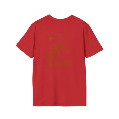 Hokkaido Wave Japanese Graphic Tee