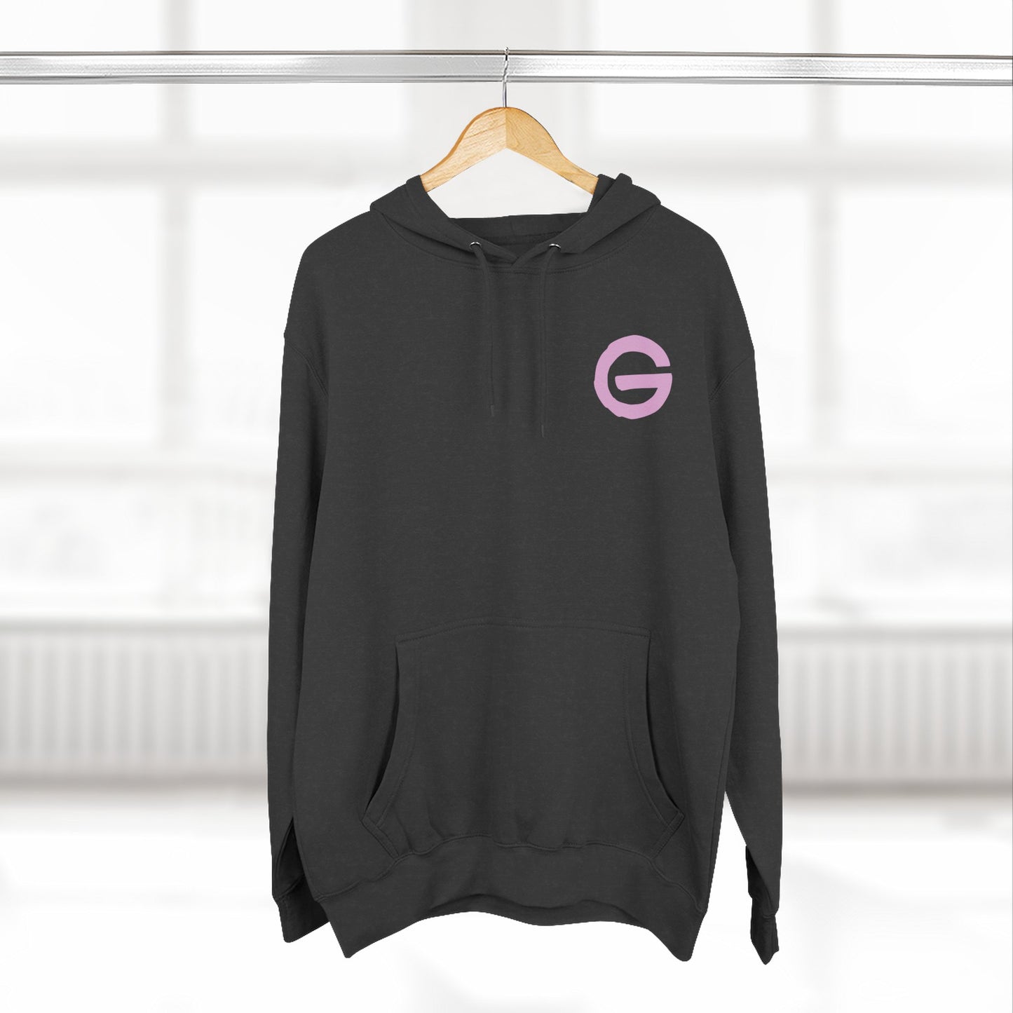 Hustle Flow Pink Graphic Hoodie