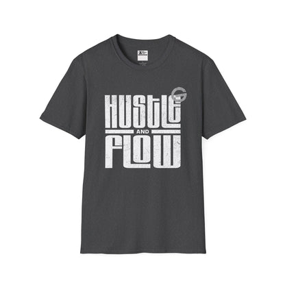 Hustle Flow Motivational Graphic Tee